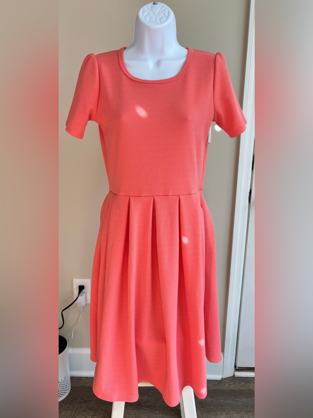 LulaRoe Coral Skater Dress
